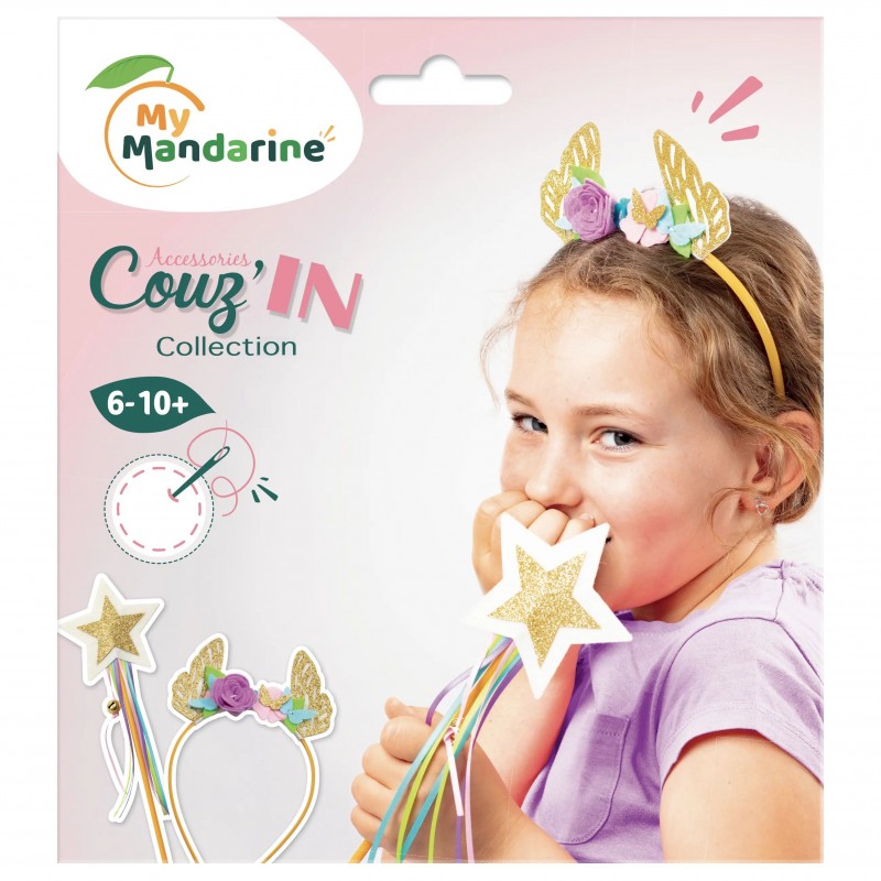 Kit déguisement à coudre ( Couz'in) - Fée Kit déguisement à coudre ( Couz'in) - Fée