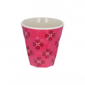 Verre fleurs roses - Aland