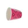 Verre fleurs roses - Aland