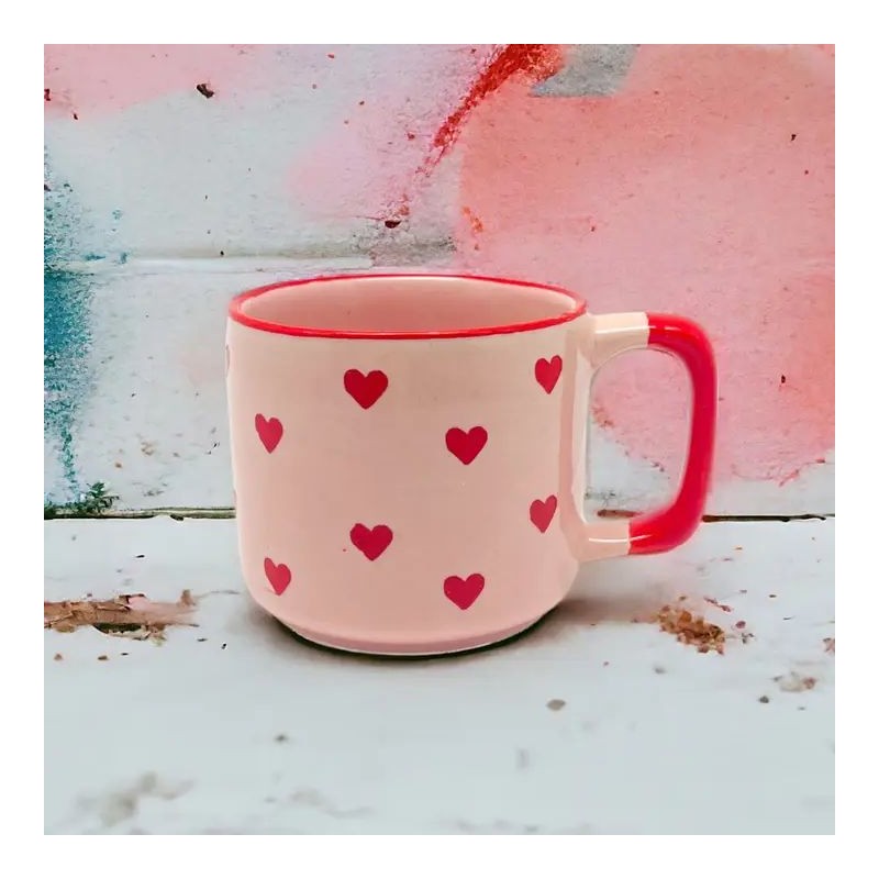 Mug en céramique Coeurs Mug en céramique Coeurs