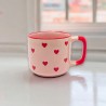 Mug en céramique Coeurs