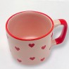 Mug en céramique Coeurs