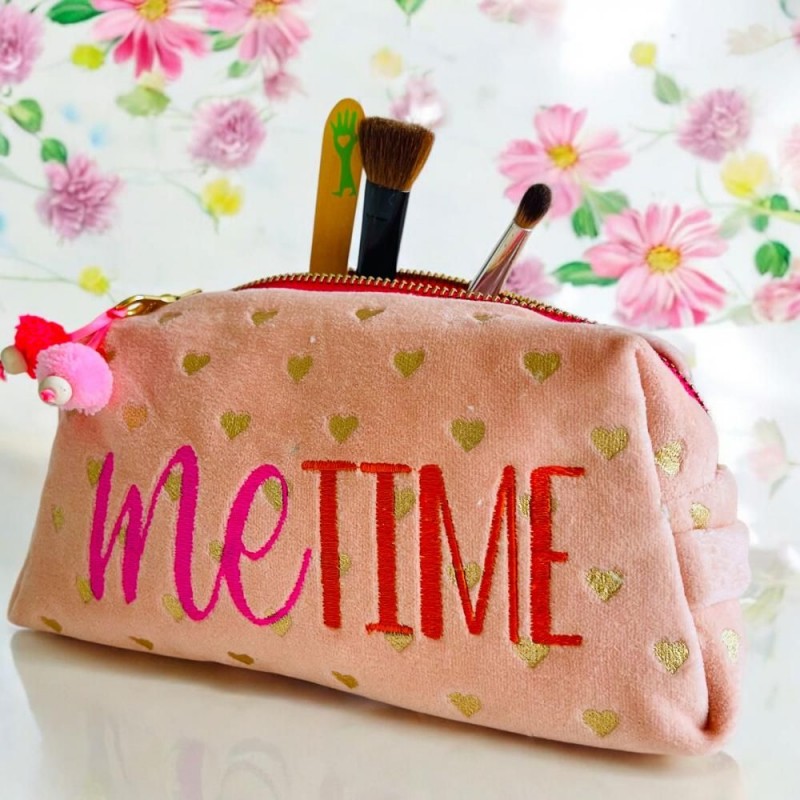 Trousse en velours "Metime"