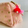 Trousse en velours "Metime"