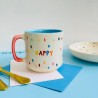 Mug en céramique "Happy "
