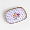 Mini plateau "Bouquet de fleurs"