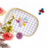 Mini plateau "Bouquet de fleurs"