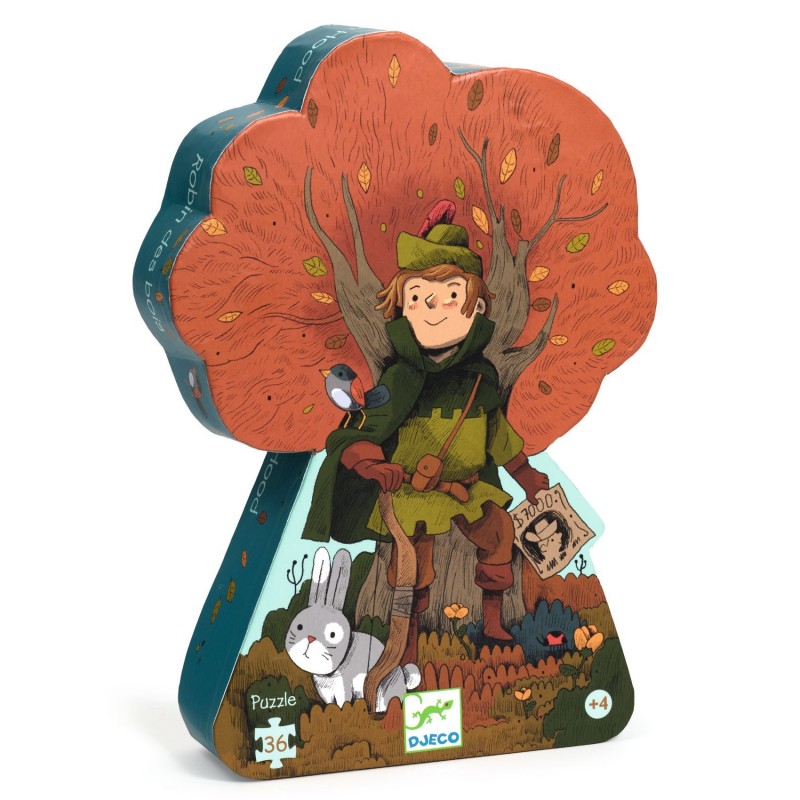 Puzzle silhouette - Robin des bois Puzzle silhouette - Robin des bois