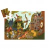 Puzzle silhouette - Robin des bois