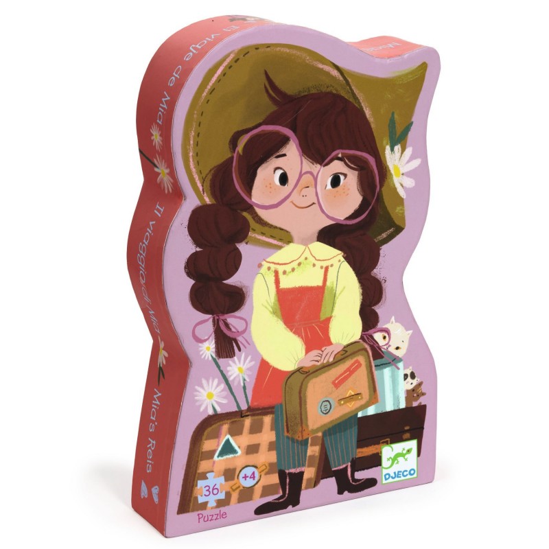 Puzzle silhouette - Le voyage de Mia Puzzle silhouette - Le voyage de Mia