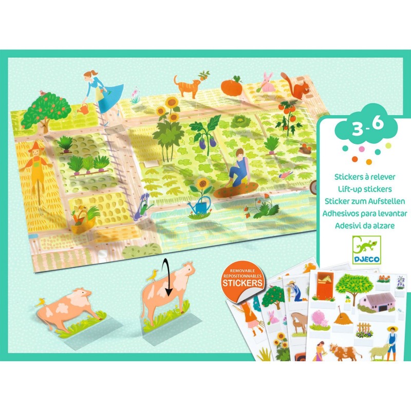 Stickers à relever - Ferme Stickers à relever - Ferme