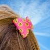 Pince à cheveux Smile rose