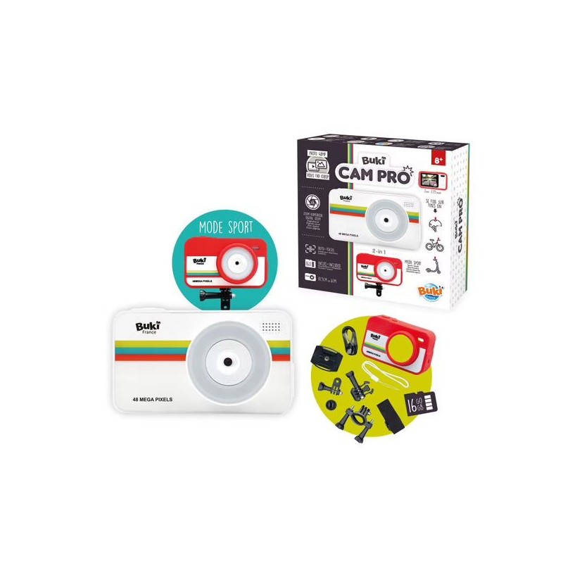 Appareil photo Cam Pro 2 en 1 Appareil photo Cam Pro 2 en 1