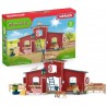 Ranch américain avec animaux et accessoires - Farm World