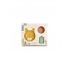 Set vaisselle en silicone - Trois petits lapins
