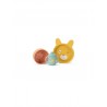 Set vaisselle en silicone - Trois petits lapins
