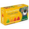 Set de 8 clochettes musicales - Les popipop
