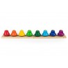 Set de 8 clochettes musicales - Les popipop
