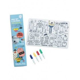 Mini set en silicone à...