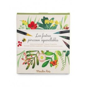 12 feutres aquarellables -...