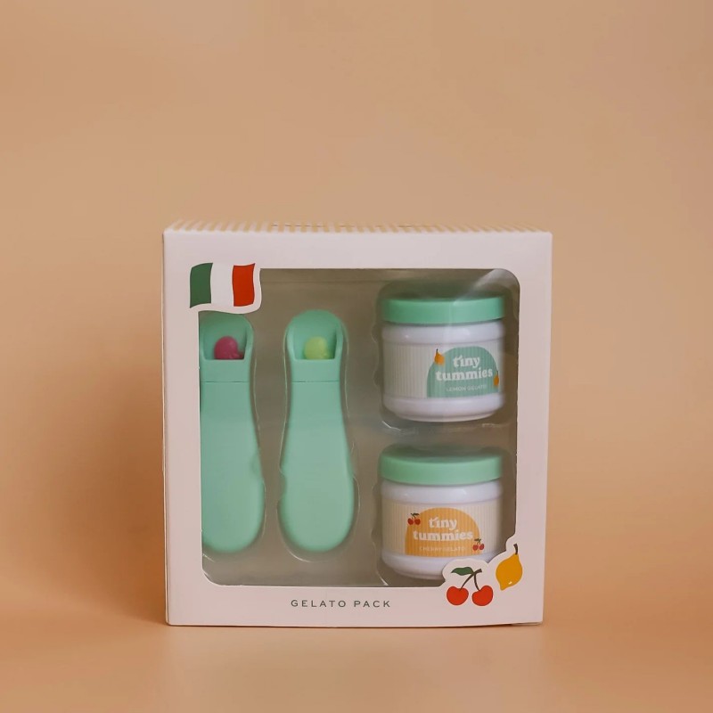 Petits pots et cuillères - Duo de glaces