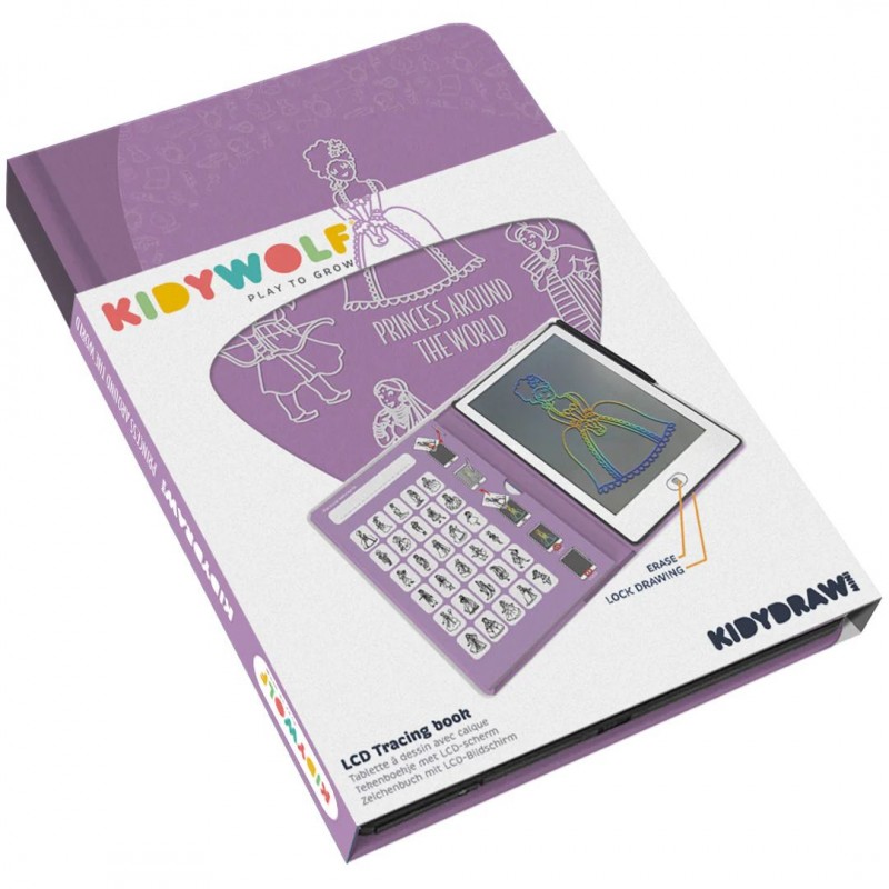 Kidydraw Mini - Tablette à dessins (Princesses)