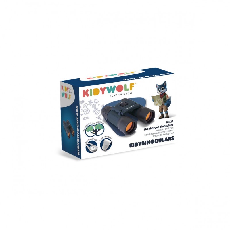Kidybinoculars - Jumelles 10x25 (bleu) Kidybinoculars - Jumelles 10x25 (bleu)
