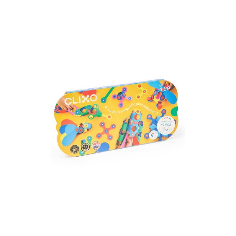 Clixo - Rainbow pack 42 pièces Clixo - Rainbow pack 42 pièces
