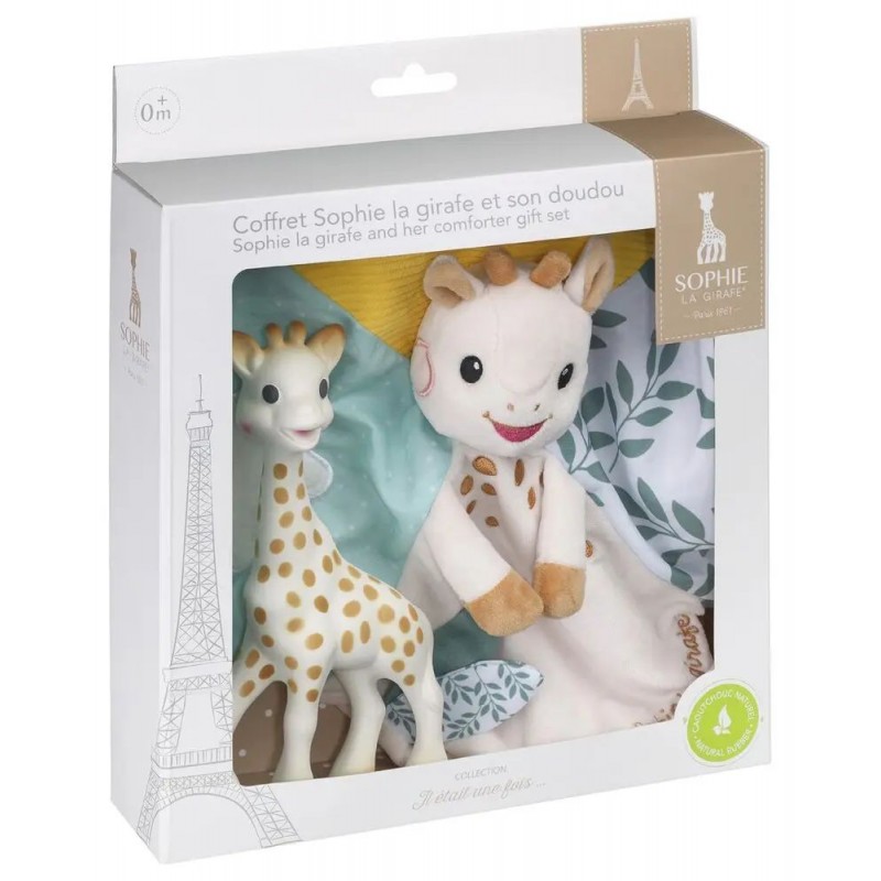 Sophie la girafe - Coffret Sophie la girafe et son doudou Sophie la girafe - Coffret Sophie la girafe et son doudou