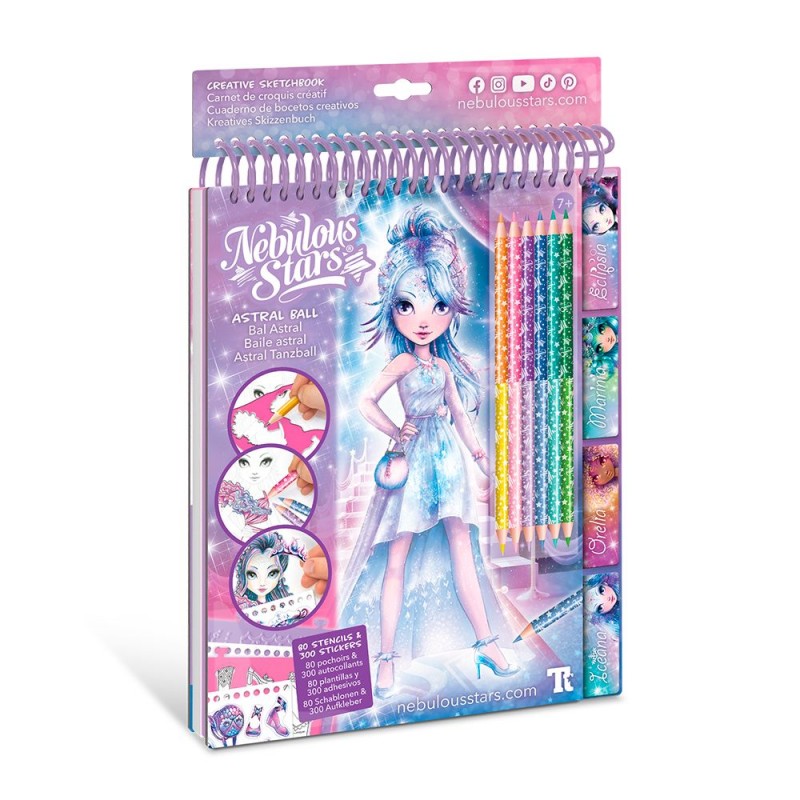 Nebulous stars - Carnet de croquis de mode