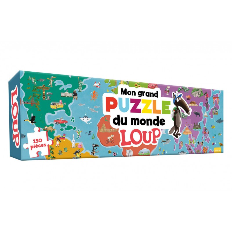 Mon grand puzzle du monde loup Mon grand puzzle du monde loup