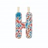 Lettre en tissu H phosphorescente
