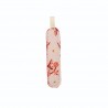 Lettre en tissu I rose phosphorescente