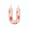 Lettre en tissu U phosphorescente