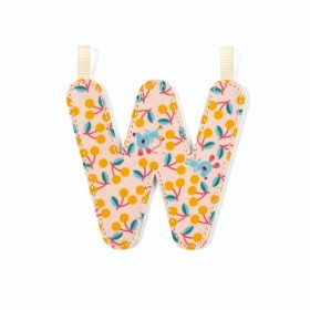 Lettre en tissu W...
