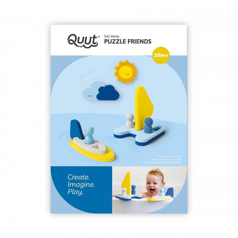 Puzzle friends pour le bain - Mettre les voiles Puzzle friends pour le bain - Mettre les voiles