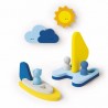 Puzzle friends pour le bain - Mettre les voiles