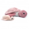 Les Ptipotos - Sauvenou Tortue géante "maman & bébé" (rose)