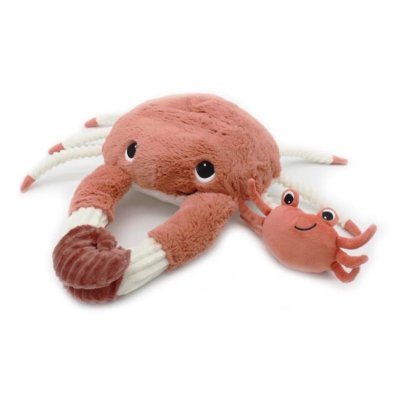 Les Ptipotos - Cassecou le crabe maman & bébé (Terracota) Les Ptipotos - Cassecou le crabe maman & bébé (Terracota)