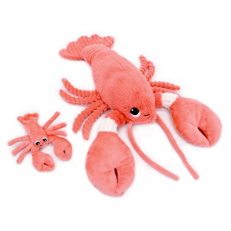Les Ptipotos - Iloveyou le homard maman & bébé (Corail) Les Ptipotos - Iloveyou le homard maman & bébé (Corail)