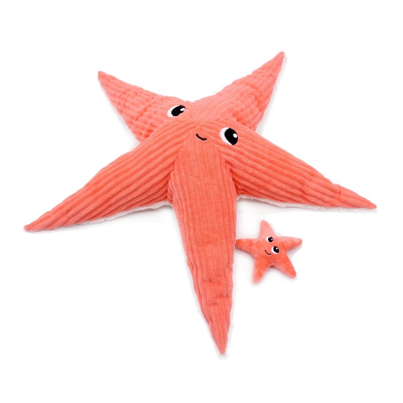 Les Ptipotos - Wahou l'étoile de mer maman & bébé (Corail) Les Ptipotos - Wahou l'étoile de mer maman & bébé (Corail)