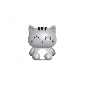 Gomme puzzle 3D - Chat gris
