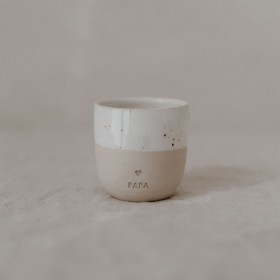 Tasse à expresso en grès...