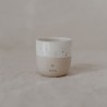 Tasse à expresso en grès "PAPA"