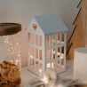 Maison en métal blanc - Taille moyenne