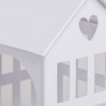 Maison en métal blanc - Taille moyenne