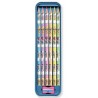Plumier métal 6 crayons de couleurs Diddl