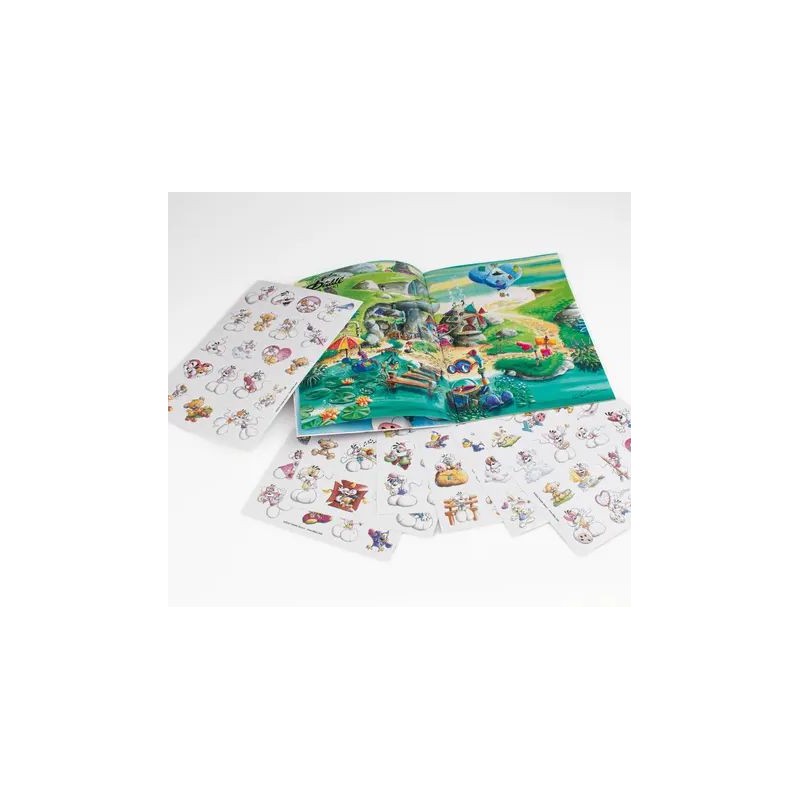 Cahier avec stickers repositionnables A5 Diddl Cahier avec stickers repositionnables A5 Diddl