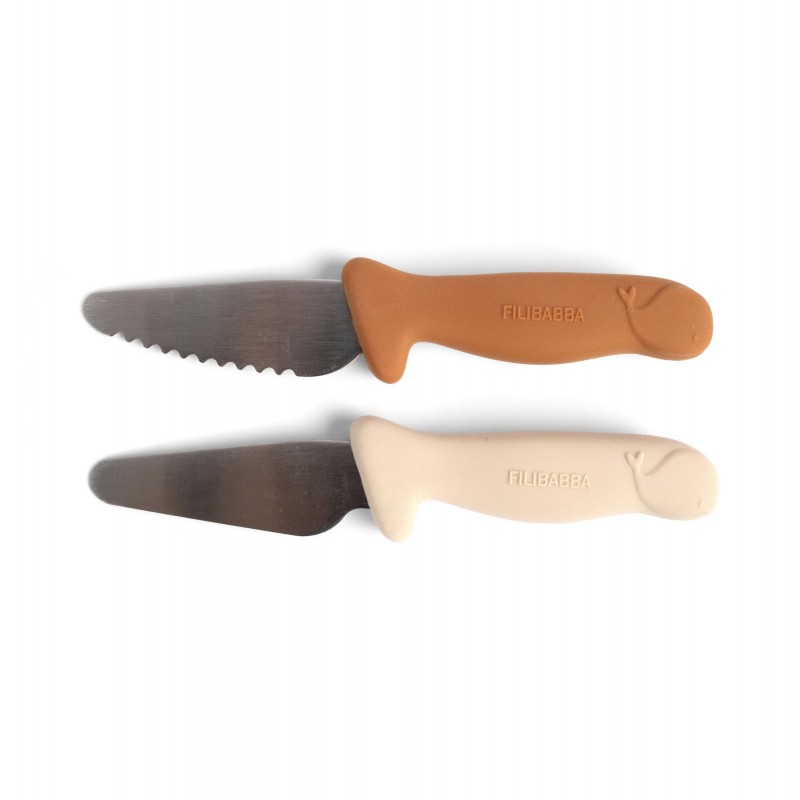 Lot de 2 couteaux d'apprentissage pour enfant Lot de 2 couteaux d'apprentissage pour enfant
