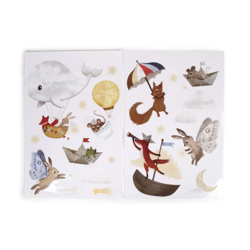 Stickers muraux - Les aventuriers rêveurs Stickers muraux - Les aventuriers rêveurs